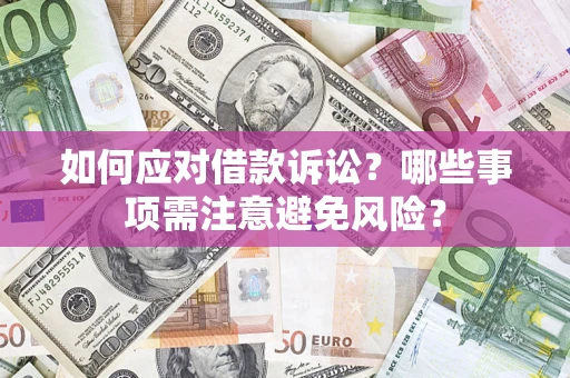 武汉如何应对借款诉讼？哪些事项需注意避免风险？