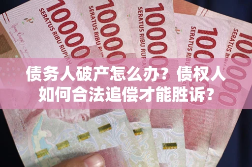武汉债务人破产怎么办？债权人如何合法追偿才能胜诉？