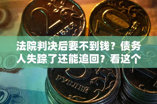 武汉法院判决后要不到钱？债务人失踪了还能追回？看这个方法！