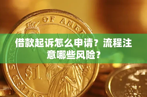 武汉借款起诉怎么申请？流程注意哪些风险？